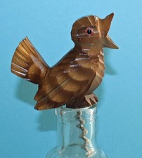 Alter Holz Korkenzieher Vogel / Wooden Corkscrew Bird / Tire-Bouchon en Bois