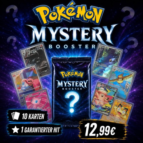 Pokemon mystery booster - mystery, pack