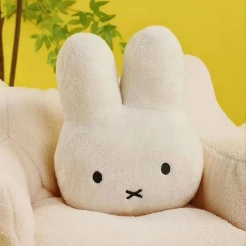 Miffy black eyes - black,