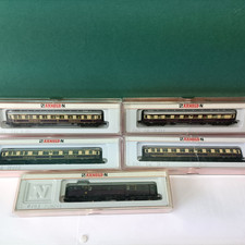 Arnold N 3855/3856/3857/3858/3859 Wagenset Rheingold 5-tlg. DRG Ep. II in OVP