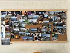 Große Korktafel Korkwand 200x100 cm 10 mm Wärmedämmung Trittschall mit Rahmen