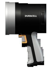 LED-Suchscheinwerfer-Taschenlampe 50 Meter batteriebetrieben 4xAA 100lm DURACELL