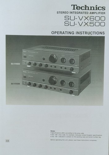 Technics vx600 su - technics,