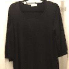 Slinky Shirt von Kim &Co Gr 40/42 Schwarz Getragen und  gut Erhalten 