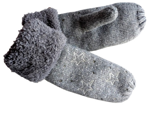 Strickhandschuhe mit glitzer - mit,