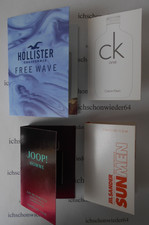 4 versch. Herrendüfte ~ Eau de Toilette Minispray ~ Duftproben ~ unbenutzt