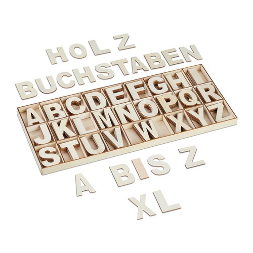Holzbuchstaben deko buchstaben - holzbuchstaben,