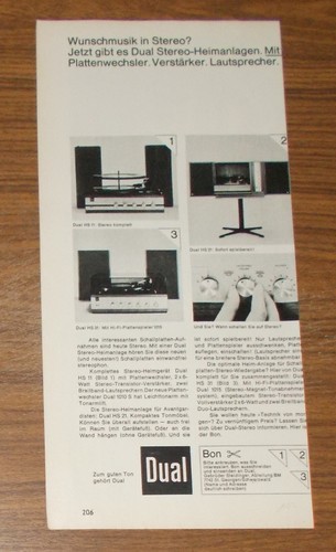 Seltene werbung vintage dual - werbung,