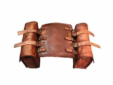Motorrad Satteltaschen 2 Seiten Braun Leder Seitentasche Satteltaschen Taschen