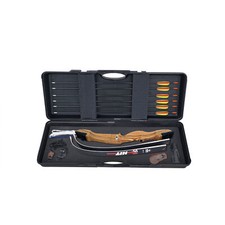 Bogenset Recurvebogen Set Core Black 70" mit Koffer Pfeilen viel Zubehör