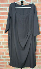 Anna Scholz * elegantes schwarzes Kleid * Gr.52