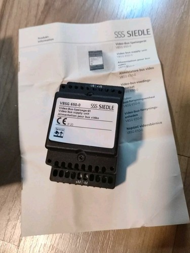 Siedle vbsg 650 video bus - vbsg,