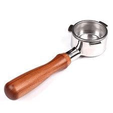 Breville Sage Bodenloser Siebträger Barista Express 54 mm Holzgriff BES870