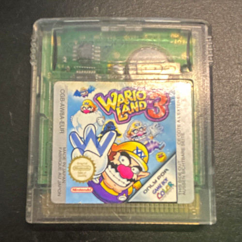 Wario land nintendo game - nintendo, boy