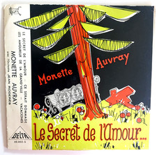 Single - Monette Auvray - Le Secret de lámour - France