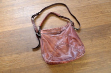 Tasche Shopper FREDsBruder Bag Ledertasche Schulterriemen, Braun