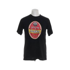 T-shirt, Größe: XL, Schwarz/Rot/Gelb, Recyceltes Polyester, Print, Herren #roy