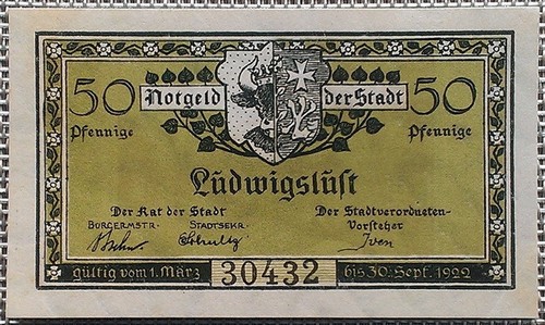 Notgeld pfennig - notgeld:, 50