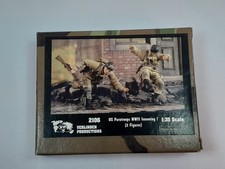 Verlinden 2106 US Paratroops WWII incoming 2 Figuren  wie NEU