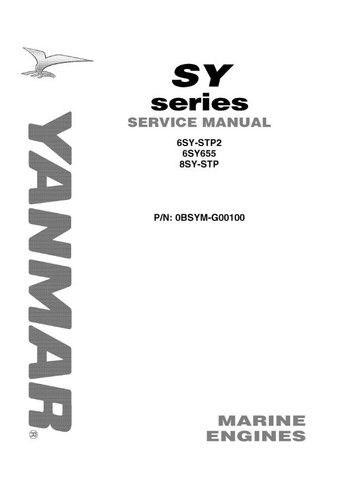 Yanmar 6sy stp2 - yanmar, 6sy655