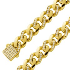 Panzerarmband gelbgold 333 - 333, 8k
