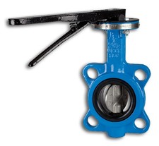 Zwischenflansch-Absperrklappe