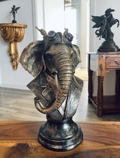 Figur Elefant Büste 33 cm