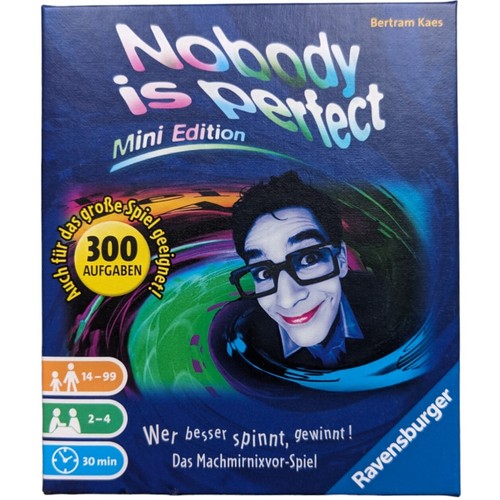 Nobody perfect mini edition - nobody, is