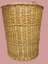 Korb - Weidengeflecht-für Wäsche, Spielzeug usw. - H:53 cm, ⌀ oben 42cm - TOP