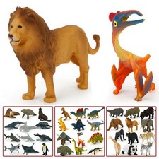 12x Tiermodell Plastikfiguren