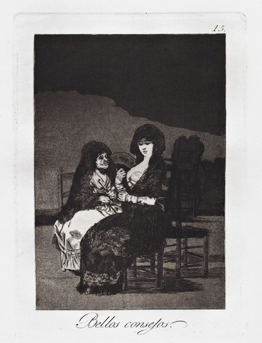 Francisco goya plate - de, 15
