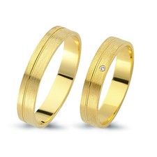 1 Paar Trauringe 333 Gold