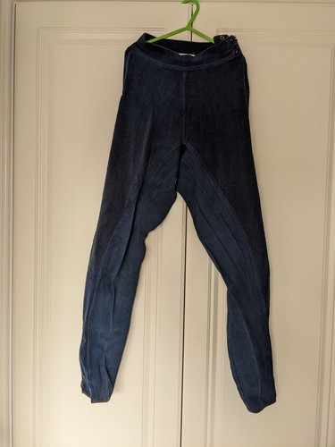 Römerblau cord reithose - römerblau,