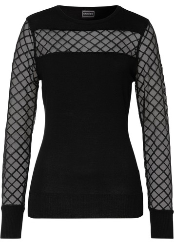 Pullover 34 schwarz - pullover, gr.