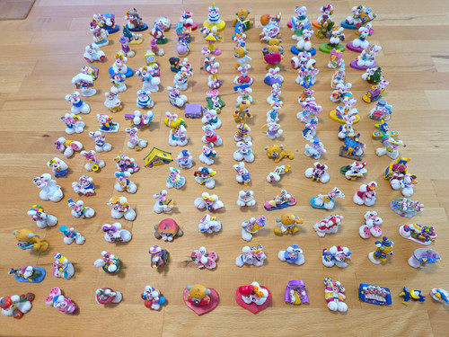Verkaufe 125 diddle figuren - 125, diddle-figuren