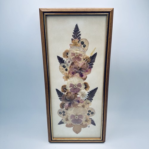 Vintage trocken pressblumen - trocken,