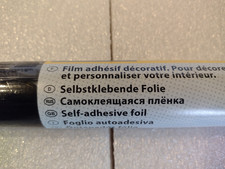 ALKOR dekofolie selbstklebend SCHWARZ länge 2 m  breite 45 cm