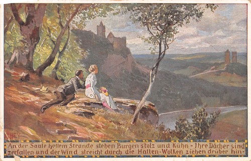 Künstlerkarte von paul hey - künstlerkarte,