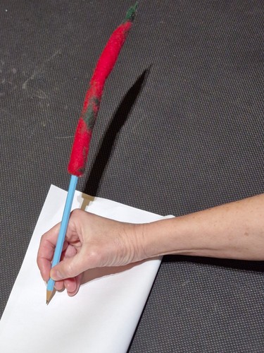 Filz bleistift verlängerung - filz,