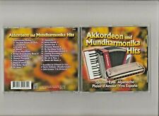 [ CD ] AKKORDEON und MUNDHARMONIKA HITS - Spanish Eyes, Alpenecho, Viva Espana