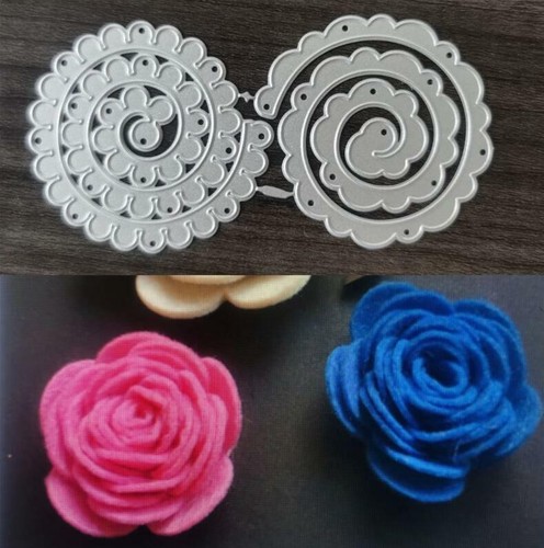 Blumen metall embossing - blumen,