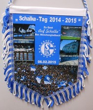 Schalke Wimpel Banner Spieltag