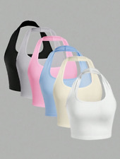 Damen Neckholder Crop-Top