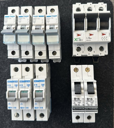 Hager sicherungen mbn116 - b16,