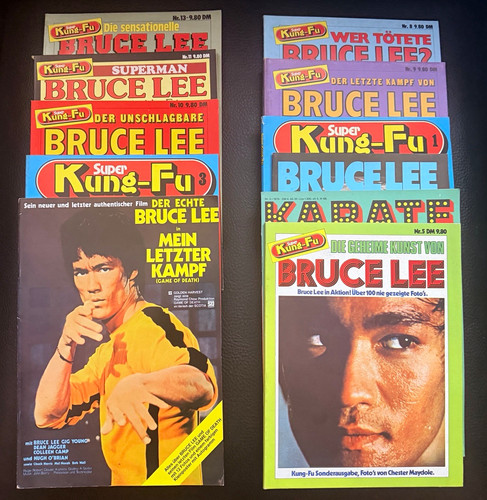 Bruce lee sammlung hefte - bruce,