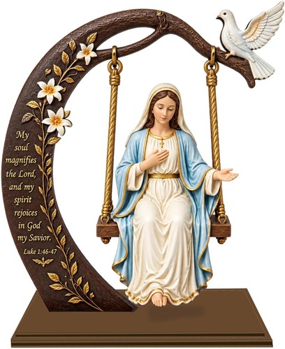 Heilige maria statue - heilige, auf