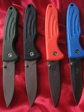 4 x Messer Einhandmesser