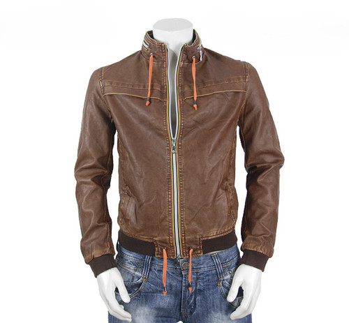 Lederjacke schwarz braun - lederjacke, schwarz/braun