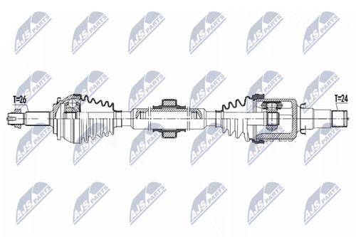 Nty antriebswelle npw 098 - antriebswelle, npw-ty-098