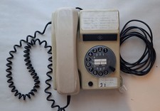 Wählscheibentelefon beige